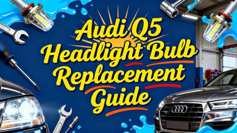 audi q5 bulb replacement guide