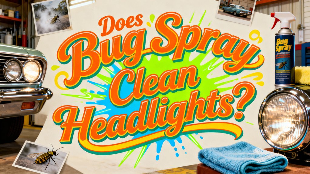 bug spray for headlights