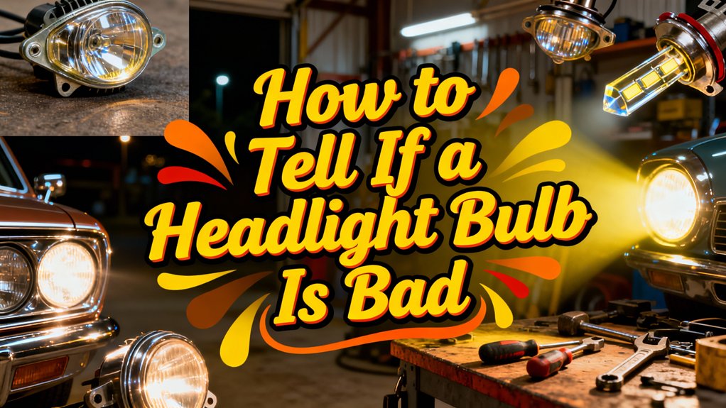 check headlight bulb functionality