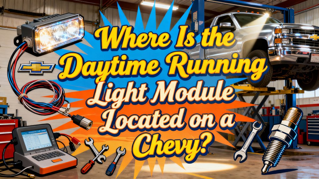 chevy daytime running light location