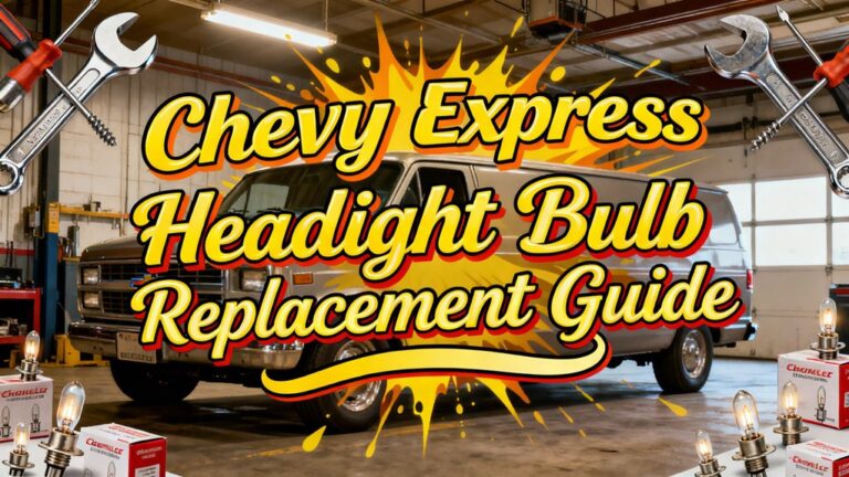 chevy express bulb replacement guide