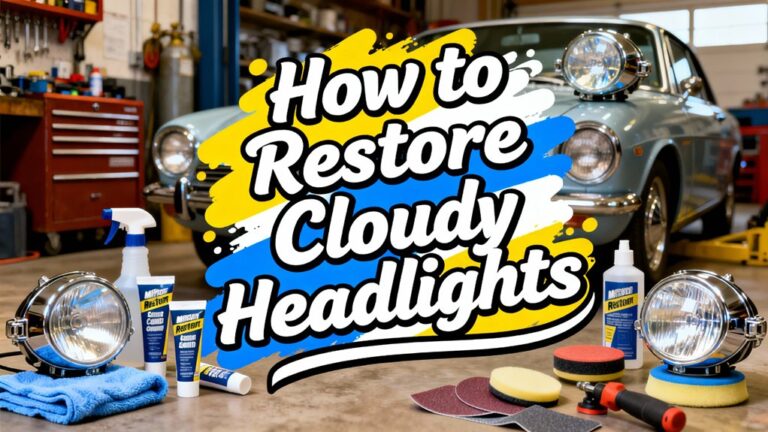 clear cloudy headlights effectively