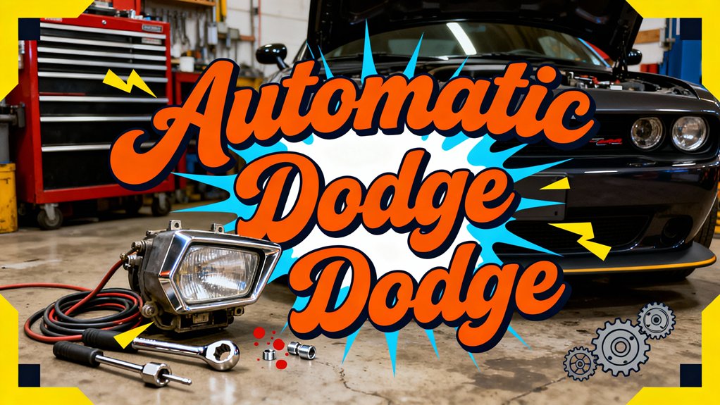 dodge challenger headlight bulb replacement