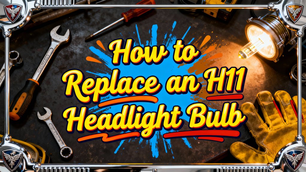 h11 headlight bulb replacement