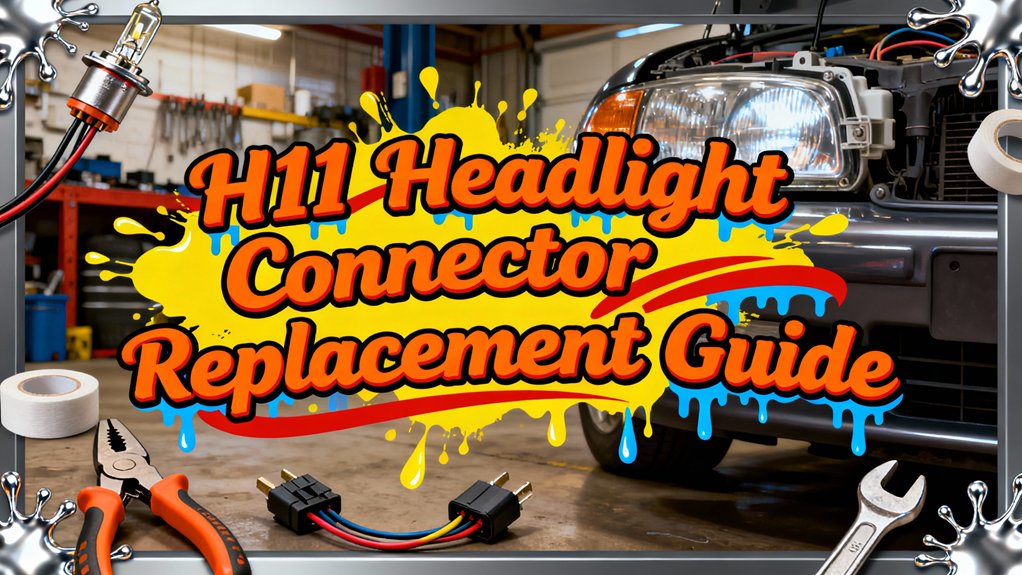 h11 headlight connector guide