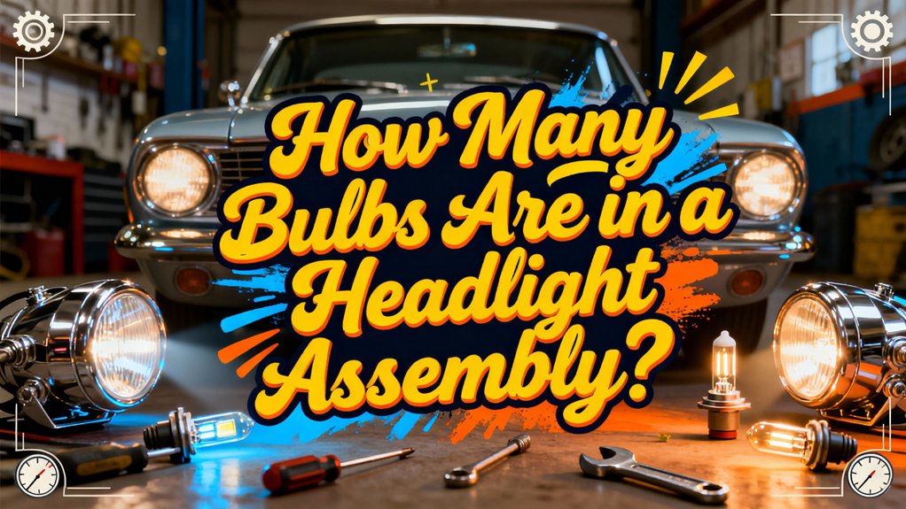 headlight assembly bulb count