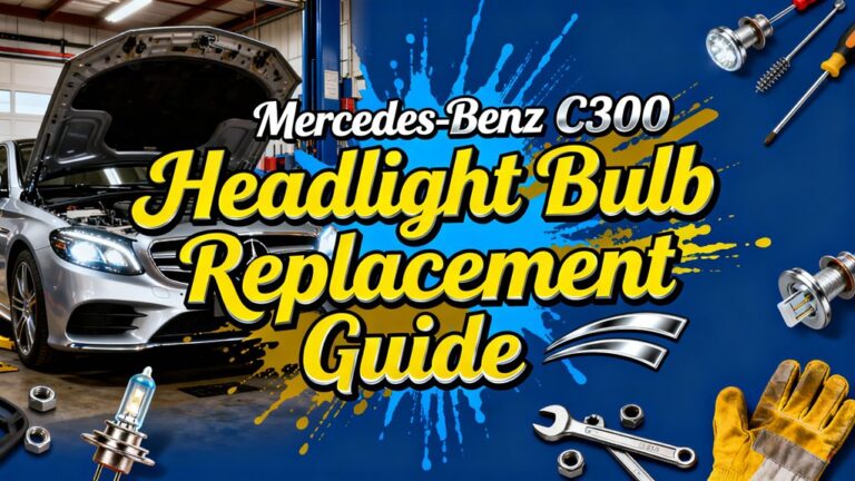 headlight bulb replacement guide