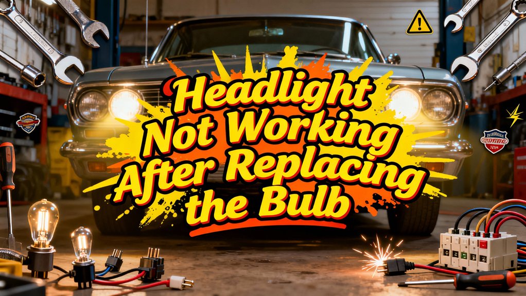 headlight bulb replacement issue