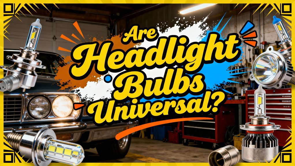 headlight bulbs are not universal