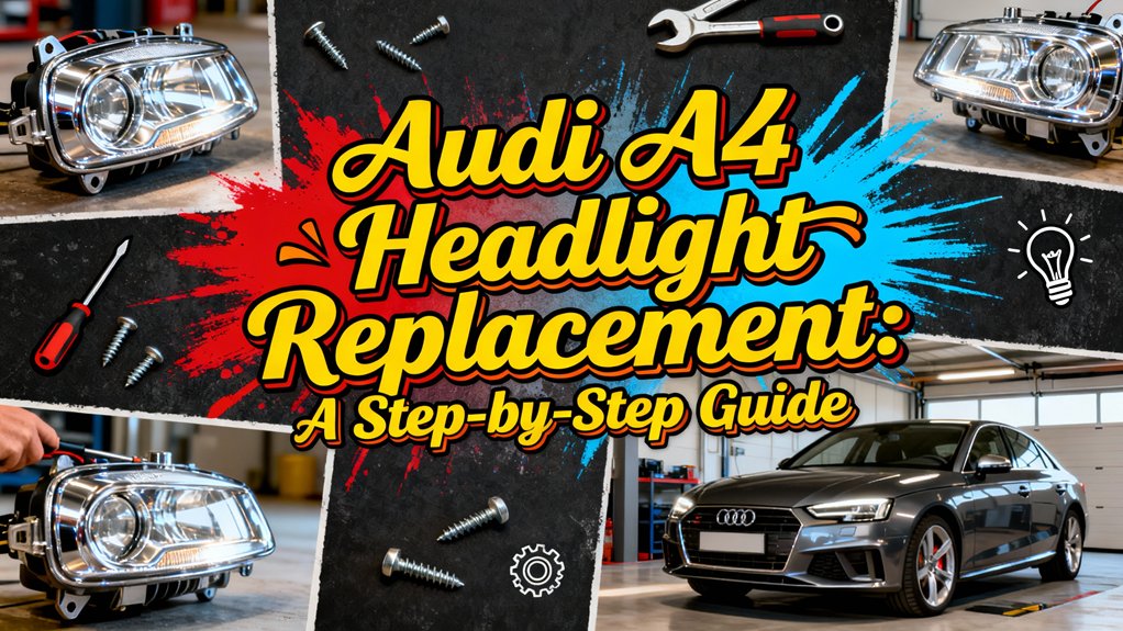 headlight replacement for audi