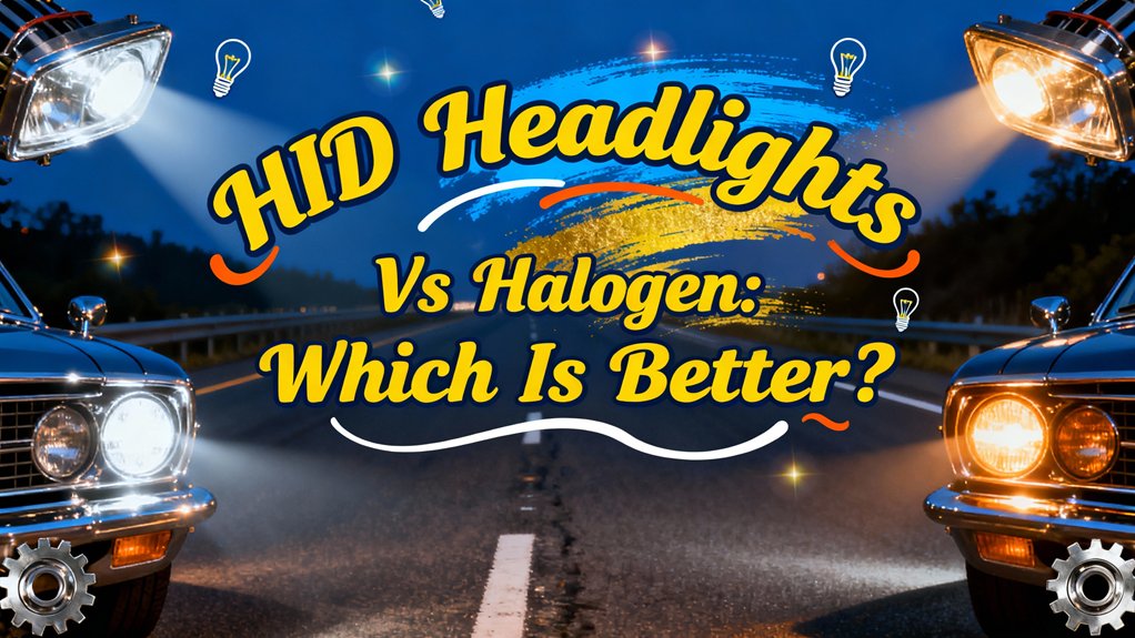 hid vs halogen headlights comparison