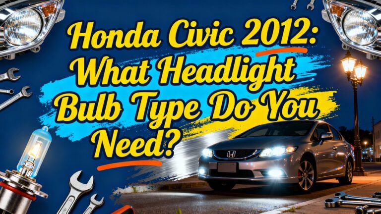 honda civic headlight bulb