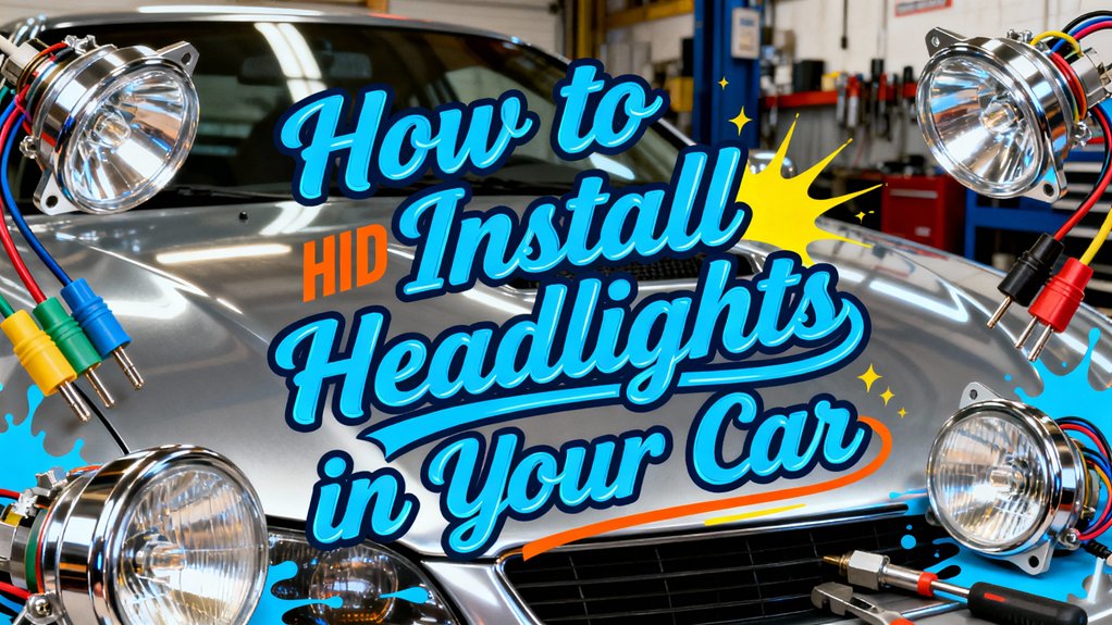 installing hid headlights tutorial