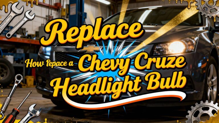 replace chevy cruze headlight bulb