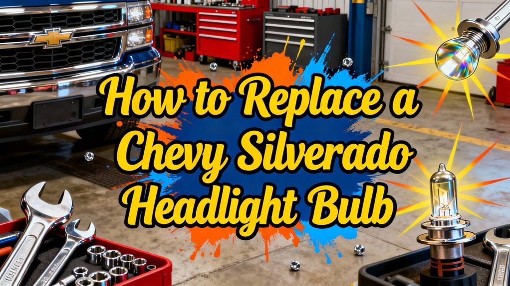 replace chevy silverado headlight