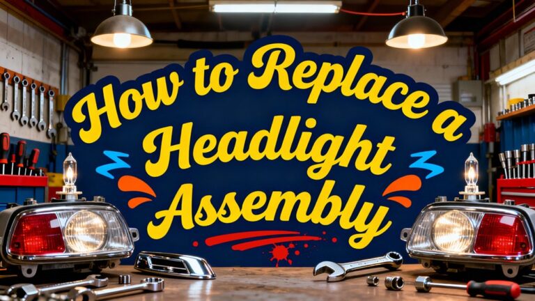 replace headlight assembly instructions