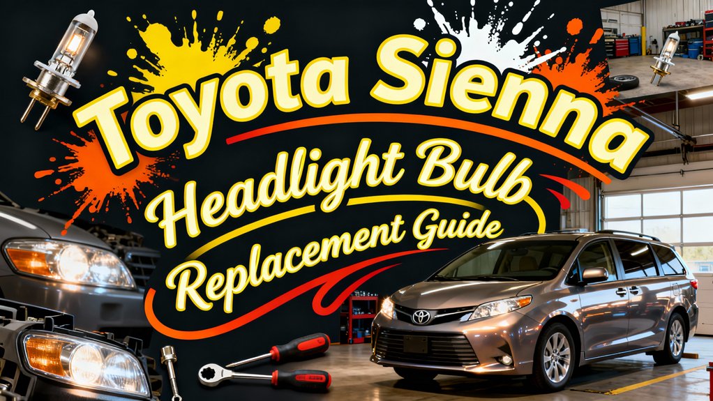 sienna headlight bulb replacement
