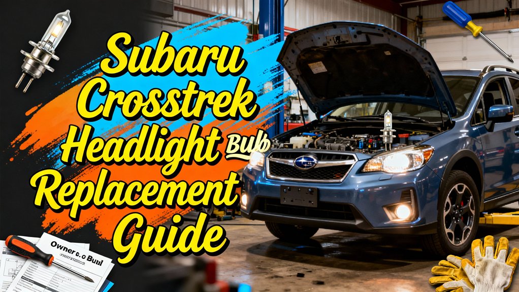 subaru crosstrek bulb replacement guide