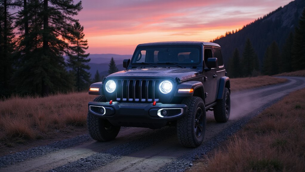 top jeep led headlights